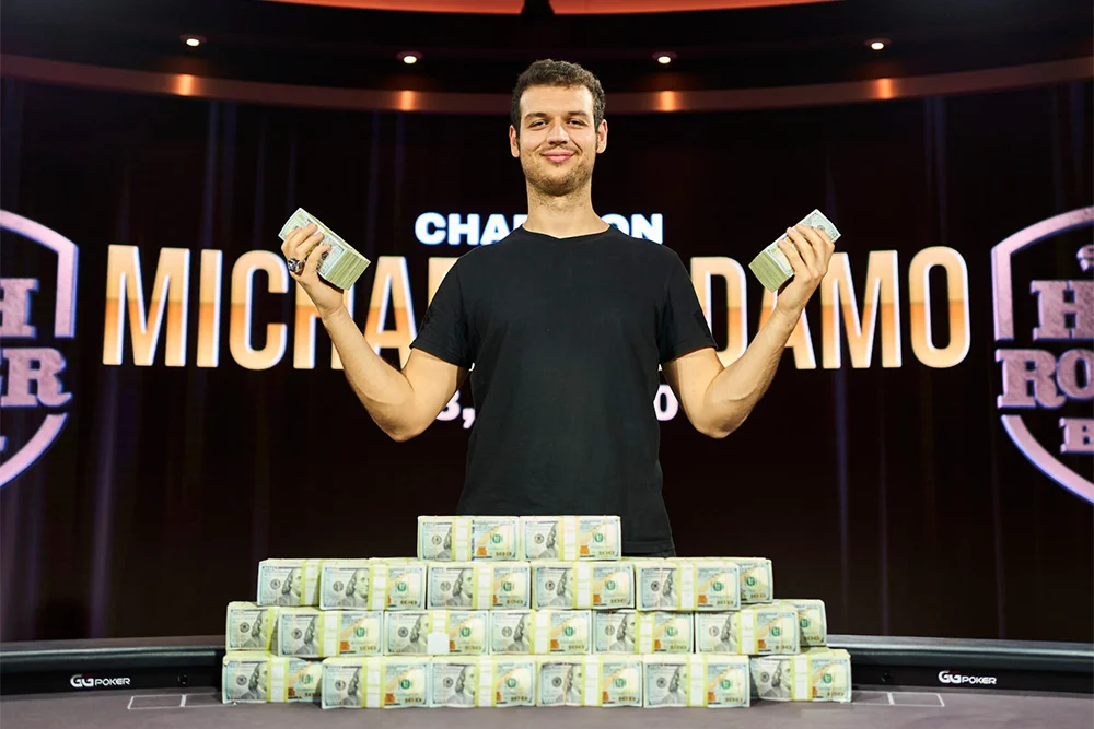 Unstoppable Michael Addamo Wins Super High Roller Bowl For 3.4$ Million