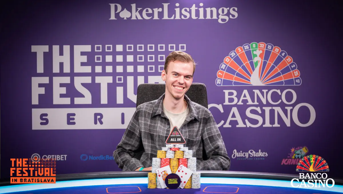 Michel Molenaar Wins The Festival Bratislava Main Event For €126,650