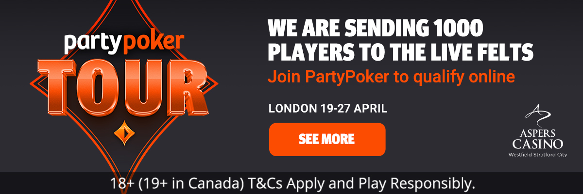 2025 PartyPoker Tour London Sending 1000 Players