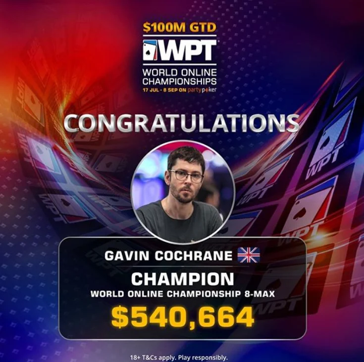 Partypoker hosting a WPT Online Championship while WSOP is running