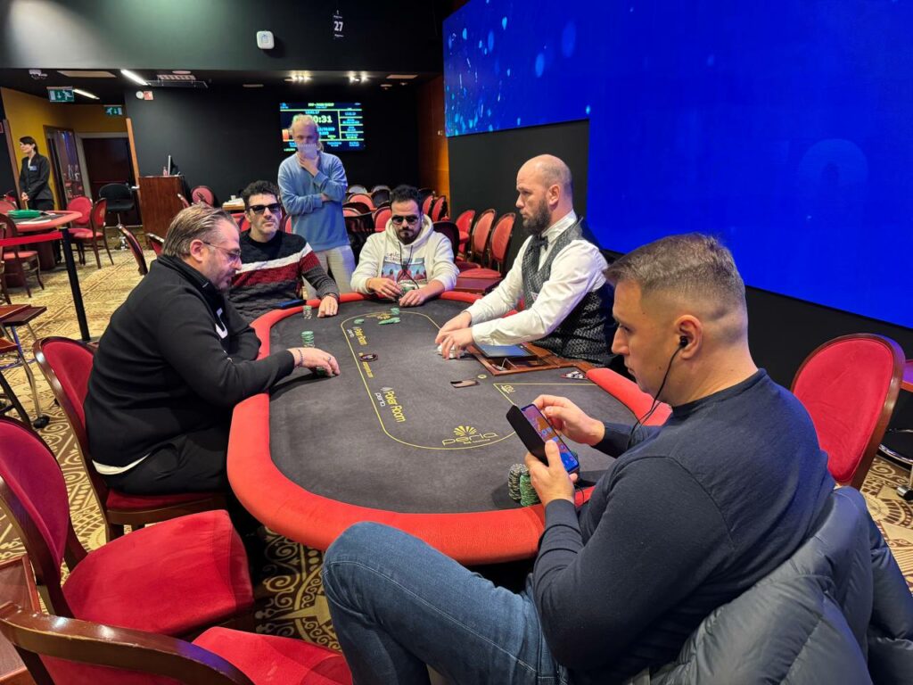 2025 Perla Poker Festival Winter Edition Four players left