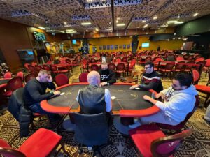 2025 Perla Poker Festival Winter Edition Four players left