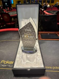 2025 Perla Poker Festival Winter Edition Trophy