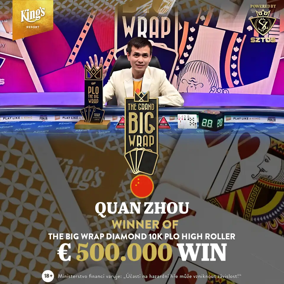 Zhou Triumphs Over Pärssinen in Record-Breaking Diamond PLO High Roller Event