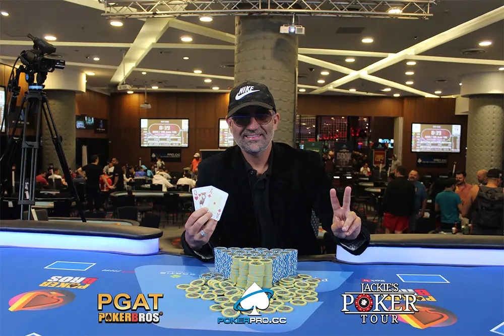 Raúl Páez is the PGAT Panama High Roller Champion for $47,000