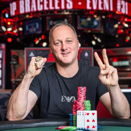 2024 WSOP: Richard Ashby Wins $1,500 Seven Card Stud Event for Second Bracelet