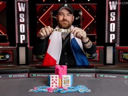 WSOP 2024: Clement Richez Takes Down Event #89: $3,000 Mid-Stakes No-Limit Hold’em Championship for $1,041,989