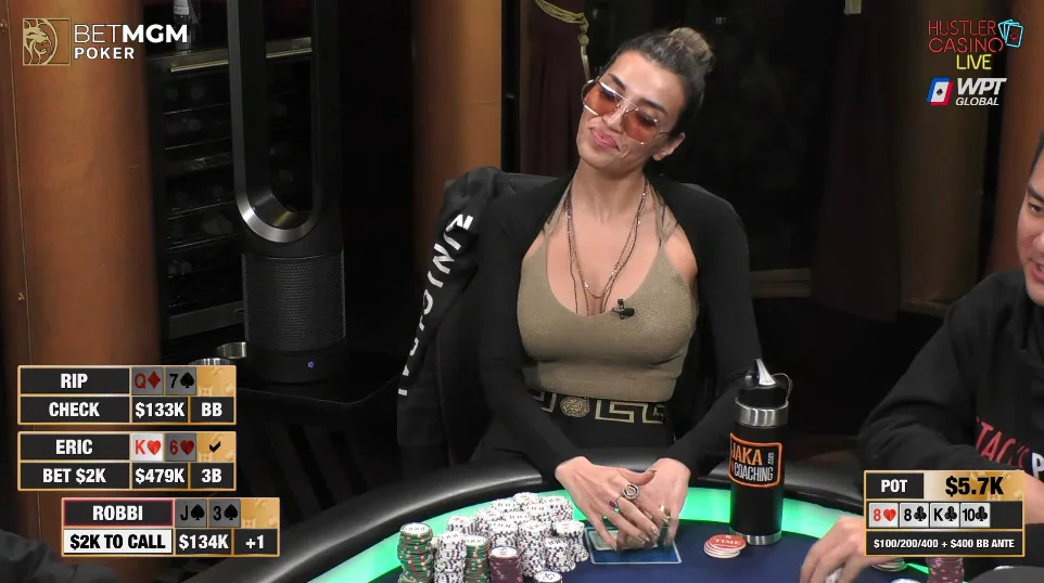 Top Hands of the Week: Has Robbi Cheated Garrett Adelstein at Hustler Casino Live?