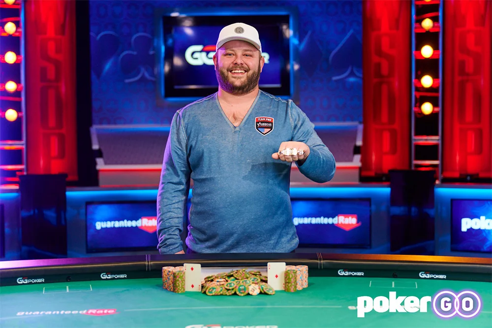 Scott Ball Wins 1 Million Dollar Mystery Bounty at 2022 WSOP Online