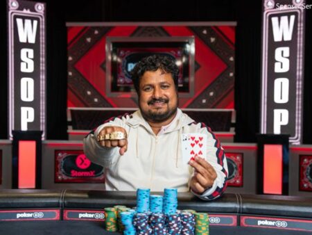 WSOP 2024: Santhosh Suvarna Beats Ben Tollerene to Win Event #55: $250,000 Super High Roller for $5,415,152