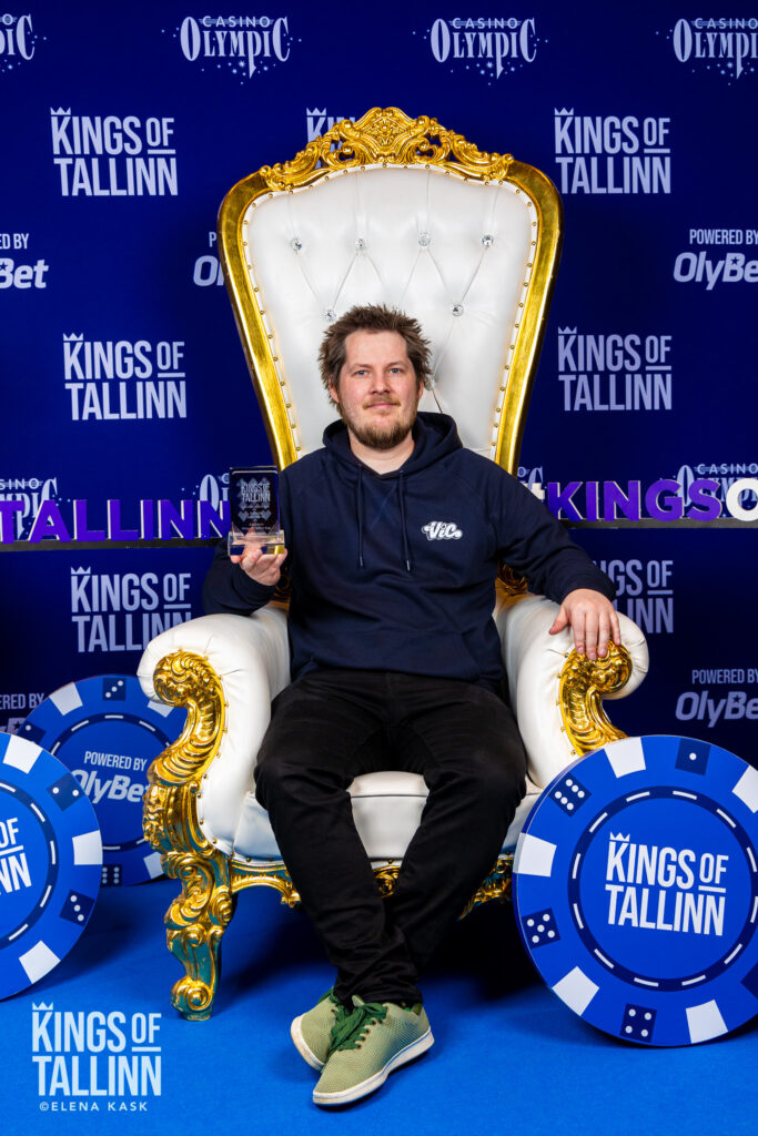 Sven Omland won the €350 Kings of Tallinn Cup 2024.