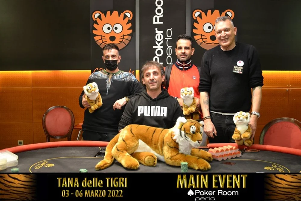 Tana Delle Tigri Main Event in Nova Gorica Ends With a 4-way Deal