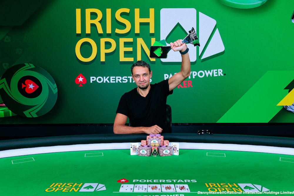 Tero Laurila won the 2024 Irish Poker Open Main Event.