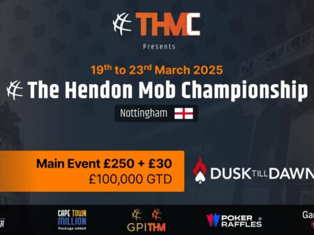 £130,000 Guarantee at the 2025 THM Championship Nottingham