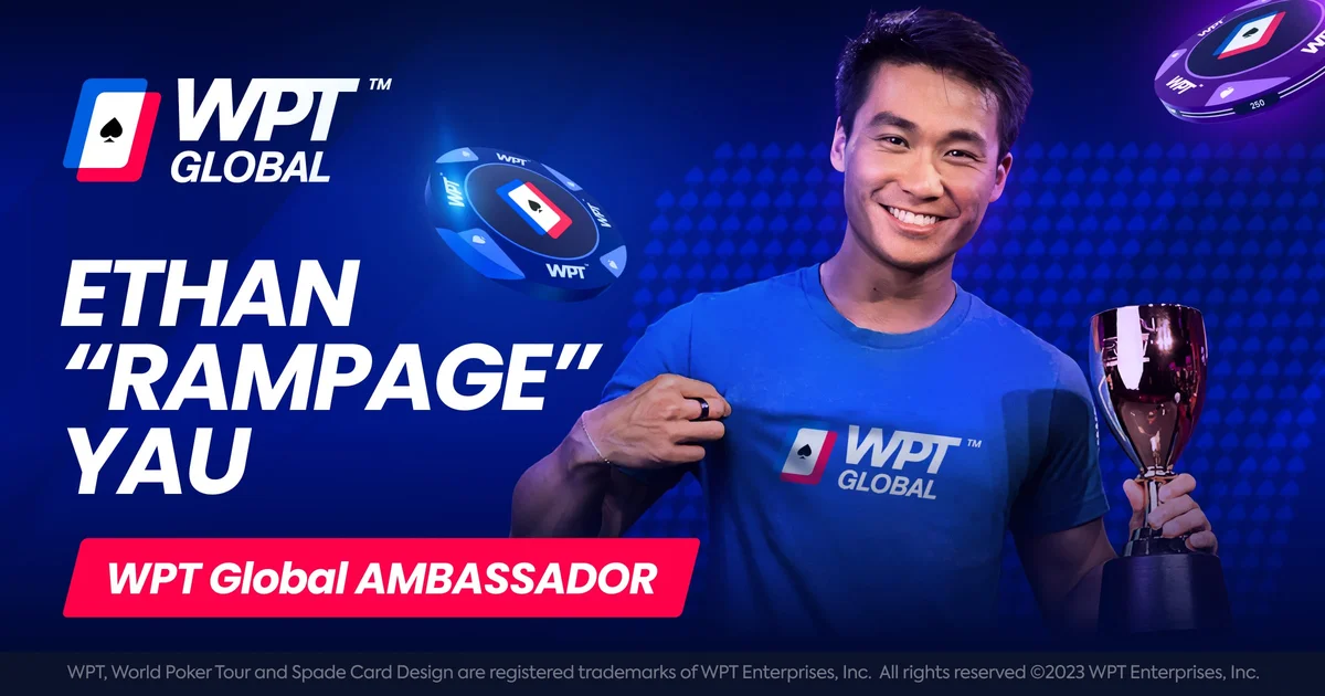 Ethan Rampage Yau Signs With WPT Global