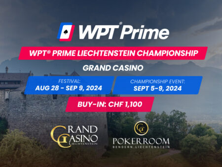 WPT Prime Returns to Liechtenstein with CHF 1 Million GTD Championship