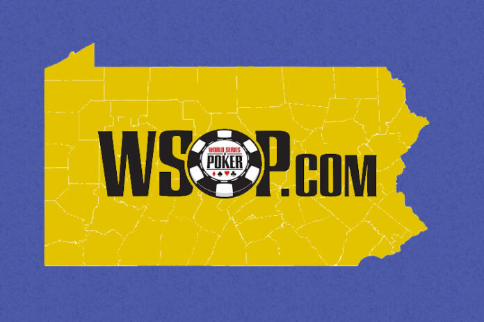 WSOP.com Announces Entry Into Pennsylvania Online Poker Market