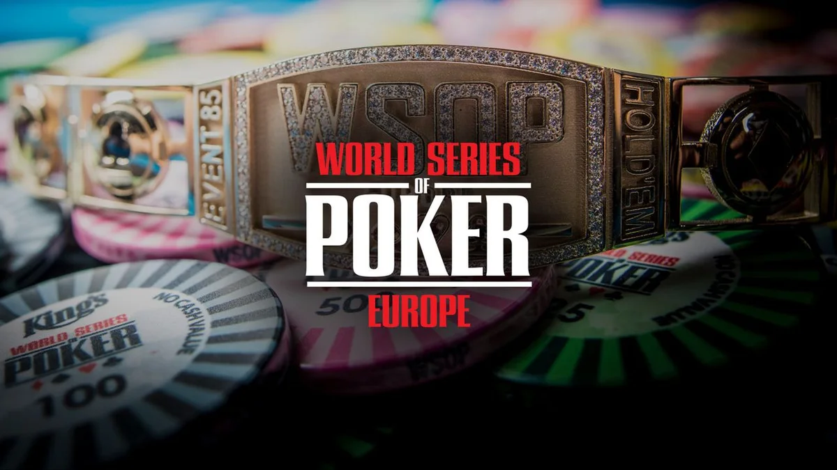 History of World Series of Poker Europe