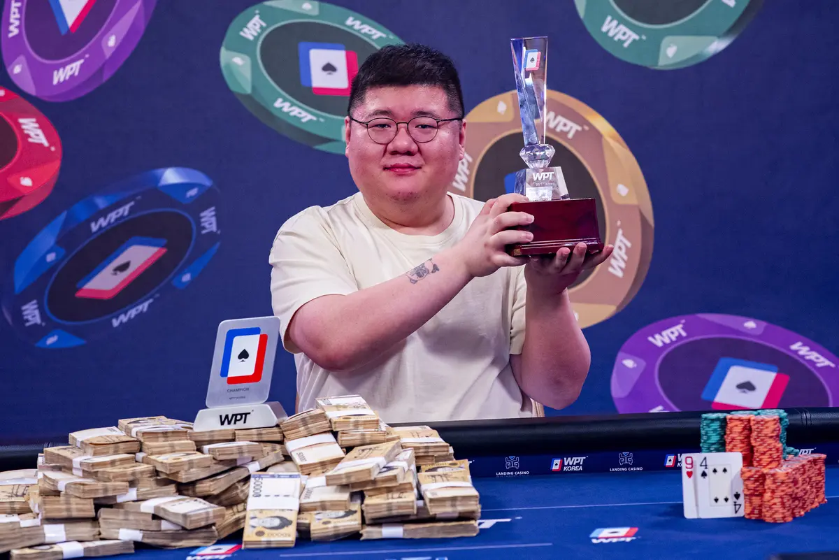 WPT Korea Concludes with Yin Tao Taking Home the Trophy and $232,667